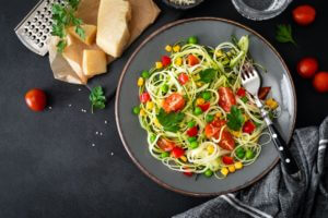 Zoodlie, healthy vegan food - zucchini noodlie